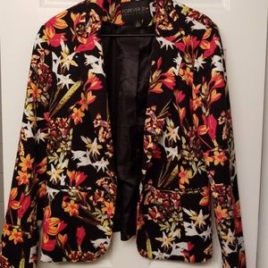 Forever 21 Floral Blazer